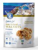 AZNUT Raw Walnuts, Wild Harvest of Bold Rich Taste, Amber Light Premium Quality, Halves and Pieces, NON GMO Project, Kosher Certified,Resealable Bag 1LB