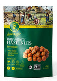 AZNUT Raw Hazelnuts Natural Non-GMO Certified,Kosher Certified, Resealable Bag  1LB